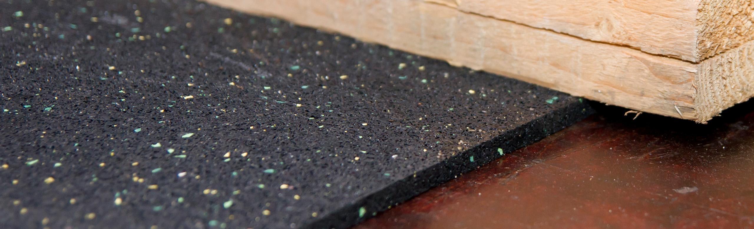 REGUPOL anti-slip mat under square timber Anti-slip mat for securing loads in use